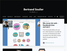 Tablet Screenshot of bertrand-soulier.com